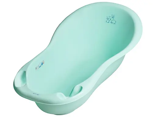 Ванна дитяча Tega Baby зі зливом Bunny 102 см mint - фото 1