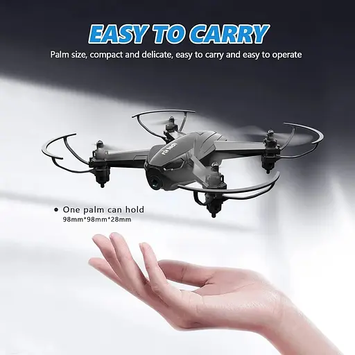 Дрон RC Drone Quadcopter WiFi Live Transmission із камерою 1080P із сумкою для перенесення - фото 4