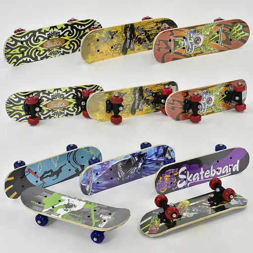 Скейт F 22223 Best Board, колесо d=5 cm, PVC, длина доски =43см (6900070222231) Микс - фото 1