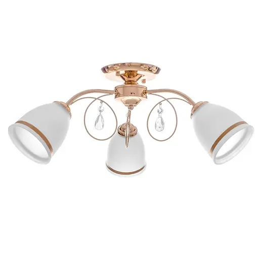 Люстра стельова Brille E27 60W G (LK-582C/3)