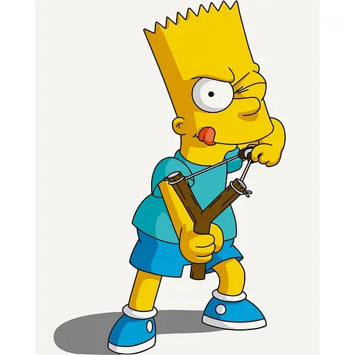 Картина за номерами без підрамника "Барт розбишака" Art Craft 16049-ACNF 40х50 см - фото 1