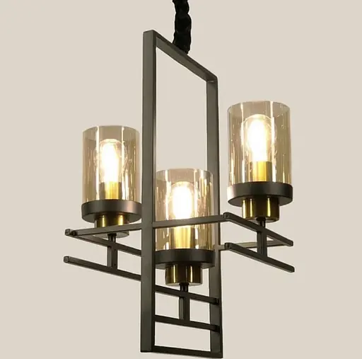 Люстра CHARM в стилі Лофт Line.F Кількість ламп 3 - фото 6