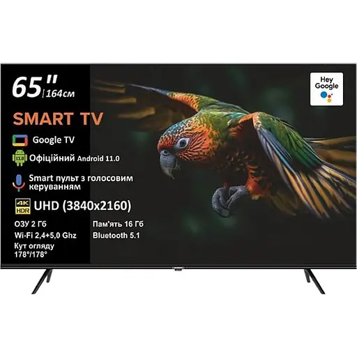 LED-телевизор PRIME Technics PT 65U14SG11FR