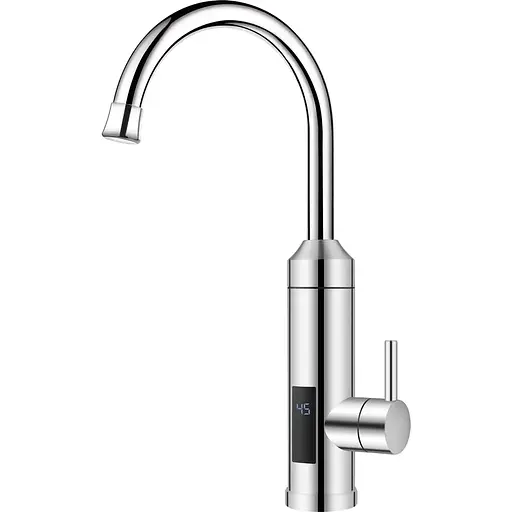 Водонагреватель проточный Zerix ELW35-E 3,3 kW нержавеющая сталь ZX5576 - фото 1