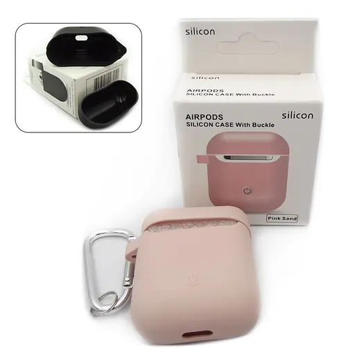 Чехол для Airpods 1/2 силиконовый - фото 8