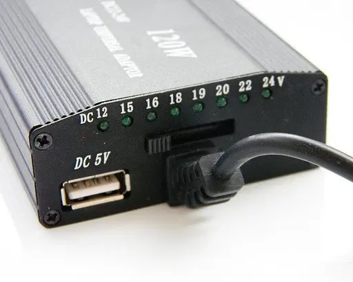 Универсальное зарядное устройство для Ноутбука + автомобильный переходник2E 80 ватт - фото 3