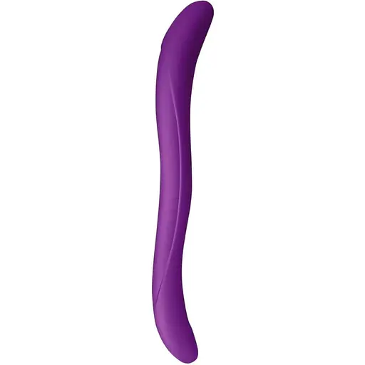 Подвійний фалоімітатор Wooomy Twoooney Semirealistic Double Dong Purple, діаметр 3 та 3,8 см