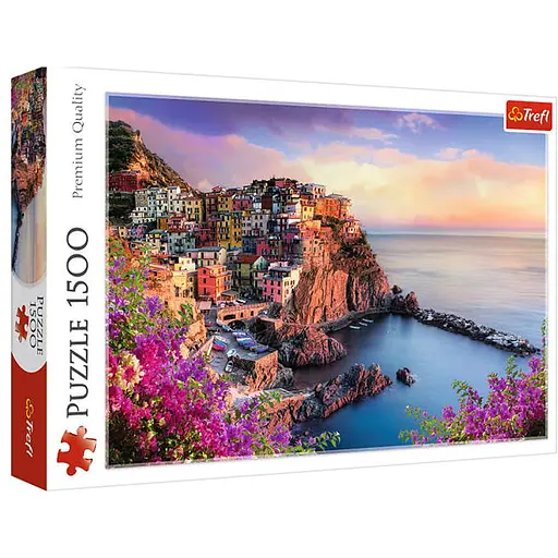 Пазл Trefl Вид на Манаролу Италия 1500 эл. (26137) - фото 1