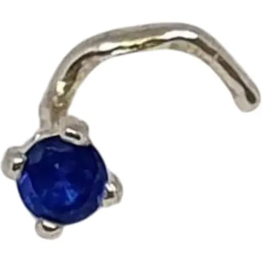 Серебряная серьга-пирсинг в нос Dear. 1017.7С