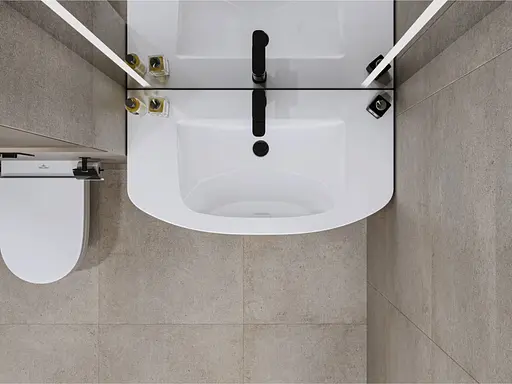 Умивальник Miraggio Dea 1000 0001545, Білий - фото 5