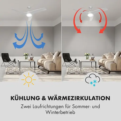 Стельовий вентилятор Klarstein Figo 52 (10029345) - фото 7