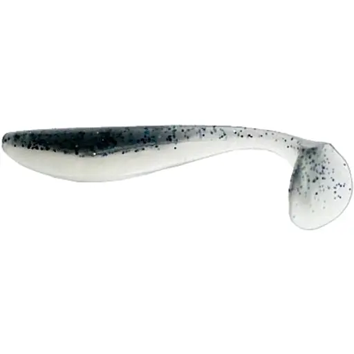 Силікон FishUP Wizzle Shad 5" #201 Bluegill/Pearl (4 шт/уп)