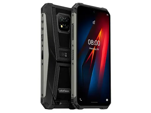 Захищений смартфон Ulefone Armor 8 4/64 GB АКБ 5 580 мАг Black - фото 1