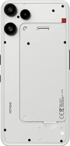 Смартфон Nothing Phone (3a) Lite 8/128GB White - фото 3