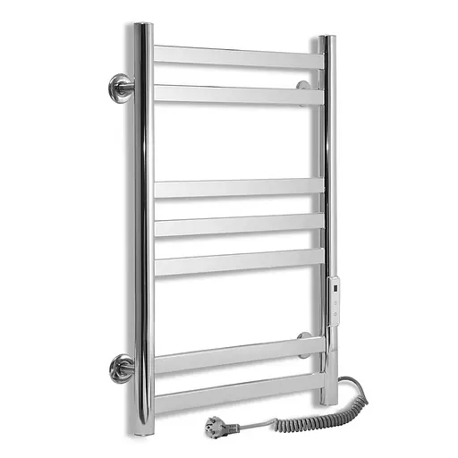 Електрична рушникосушарка Laris Кватро П7 400x600 Е права S 73207659, Хром, Праве, Електронний - фото 1