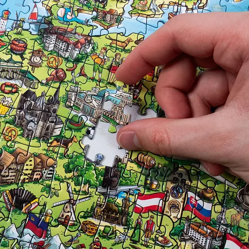 Пазли De.tail. Мапа Європи. 1000 деталей (DT1000-16) - фото 5