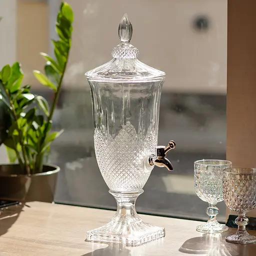 Лимонадниця з краном 2л HP-19-298 глек для напоїв диспенсер для лимонаду Yiwu HP-19-298 - фото 4