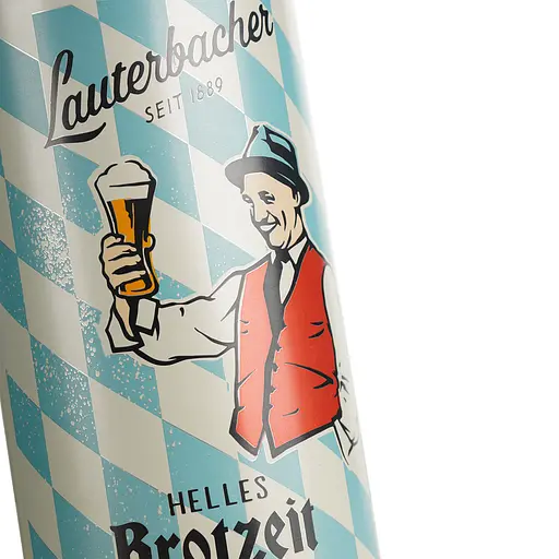 Пиво Lauterbacher Helles Brotzeit Bier светлое 5.1% 0.5 л ж/б - фото 5