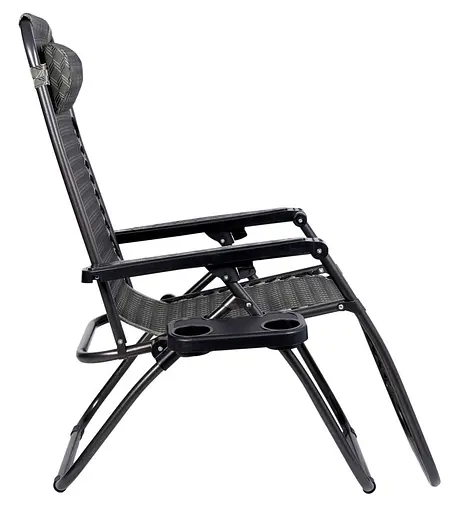 Раскладное садовое кресло шезлонг Orion Brown - фото 5