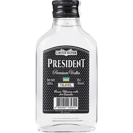 Горілка President Silver 40% 0.1 л 