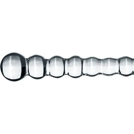 Скляний дилдо у вигляді намистин Gildo Glass Dildo No. 20 - фото 3