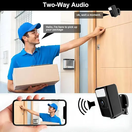 IP відеокамера SJCAM S1, JPG, 4M, 2.4GHz, LED + infrared, MP4 - фото 7