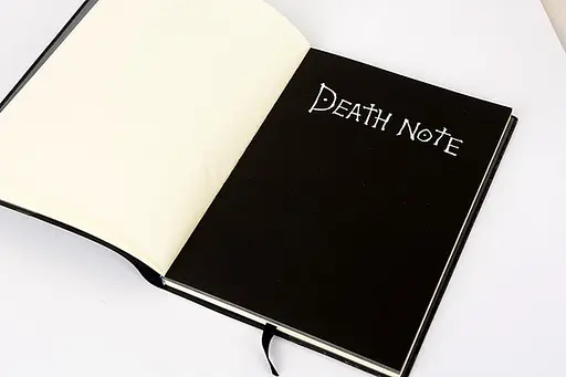 Зошит Смерті death note блокнот аніме-книжка в наборі з ручкою пером для косплею манги - фото 4