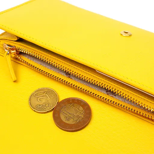 Кожаный женский кошелек Tony Bellucci 19.5х10.5х2 см acs0026982 - фото 5