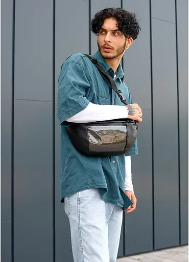 Сумка бананка поясная мужская Sambag 38х21 см sum0022766 - фото 3