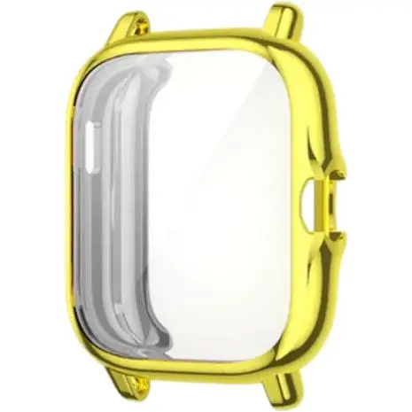 Чехол-накладка DK Silicone Face Case для Xiaomi Amazfit GTS 2 / 2e (gold)