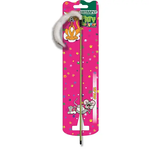 Іграшка для котів Tatrapet Caty funny дражнилка з мишачим хвостиком 68 см 