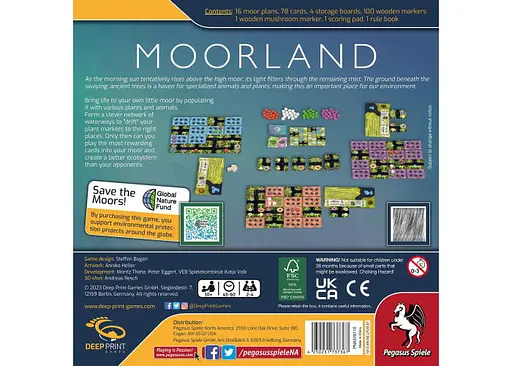 Настольная игра Pegasus Spiele Морленд (Moorland) (англ.) (PS211) - фото 3