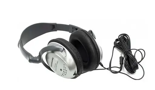 Провідні накладні навушники Panasonic RP-HT223GU-S (Сірий) - фото 4