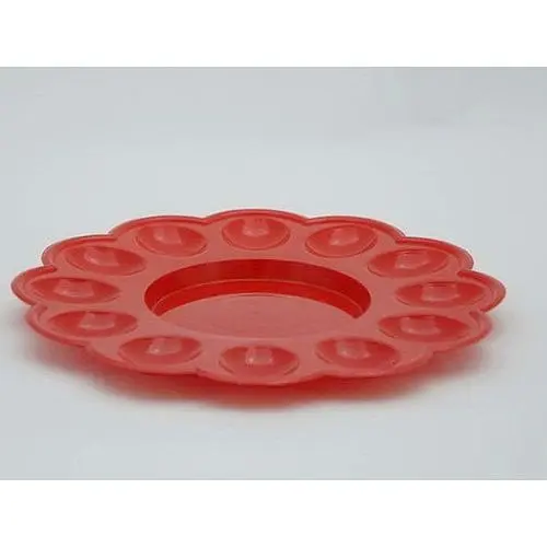 Пасхальне блюдо Time Eco декоративне 24.5 см в асортименті - фото 9