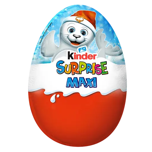 Яйце Kinder Maxi Surprise Новорічне 100 г - фото 4