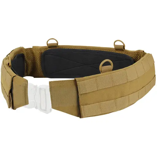 Пояс Condor Slim Battle Belt Molle L Coyote - фото 1