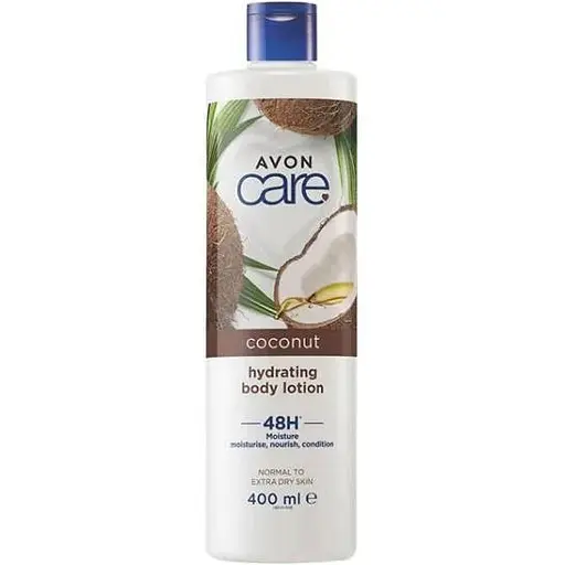 Відновлювальний лосьйон для тіла Avon Care з олією кокоса 400 мл - фото 1