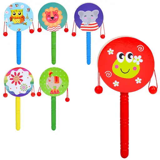 Бубенец деревянный, 16.5 см (в ассортименте) - фото 2