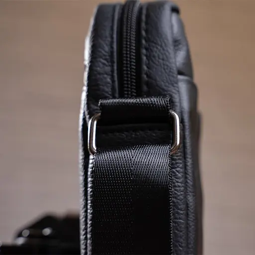 Чоловіча шкіряна сумка Vintage 19,5х17х5 см sum0012588 - фото 8