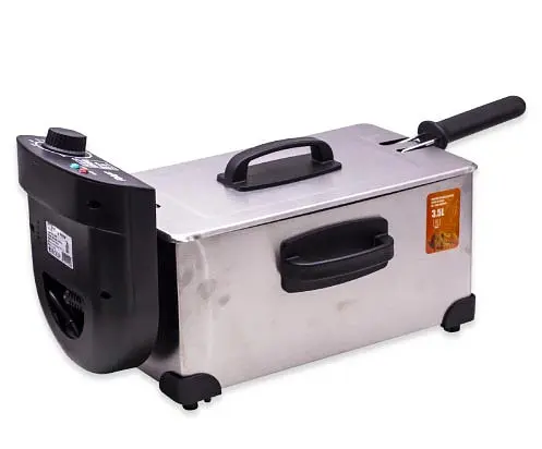 Професійна електрична фритюрниця RAF R.5299 3.5 л з терморегулятором та знімною чашею 2000 Вт - фото 2