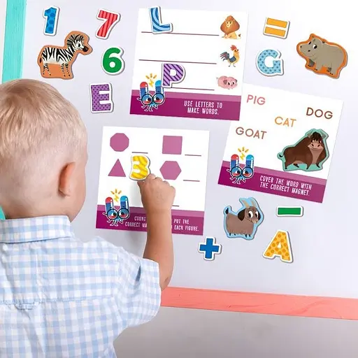 Набор магнитов Magdum "Буквы и цифры" ML4031-09 EN - фото 2