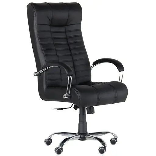 Кресло Атлантис Хром Механизм ANYFIX Мадрас коньяк