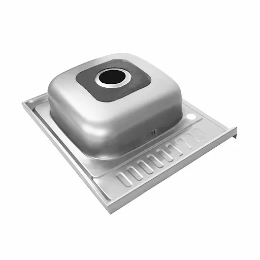 Кухонна мийка з нержавіючої сталі Platinum сатин 6050 R (0,7/160 мм), Satin - фото 5