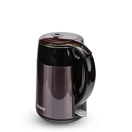 Электрочайник Magio МG-513 1,7л 1800Вт диск, двухслойный корпус из нержавеющей стали, морская волна - фото 2