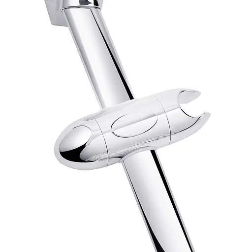 Штанга для душа Kroner KRM-C750 с полкой CV022941 Хром - фото 3