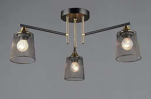 Подвесная люстра B A4437/3 BK+COP