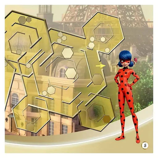 Лабиринты с наклейками "Тайна Маринет" Леди Баг 1249013, 450 наклеек - фото 5