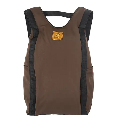 Рюкзак-антивор OOLOO Капля 45х27х14 см, темно-коричневый 2230 - фото 4