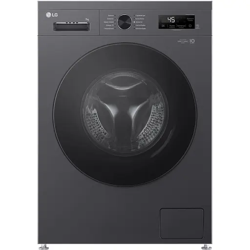 Стиральная машина LG фронтальная 7 кг A+++ антрацит