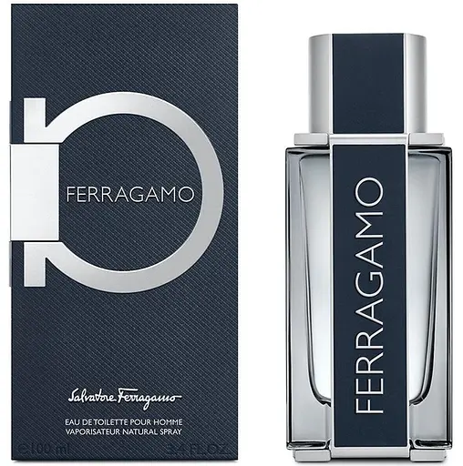 Оригінал Salvatore Ferragamo Ferraugamo Eau de Toilette Pour Homme 100 мл туалетна вода - фото 1